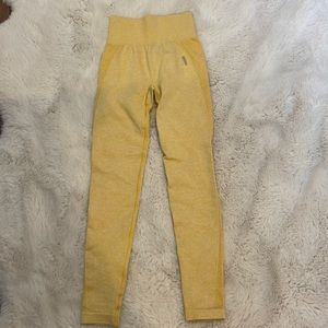 Gymshark Yellow Flex High Waisted Leggings in XS (these are discontinued)